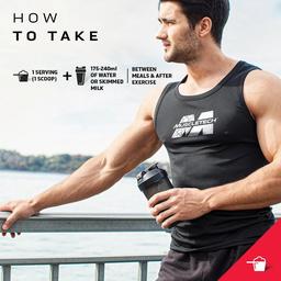How to use Muscletech Nitrotech Protein Powder