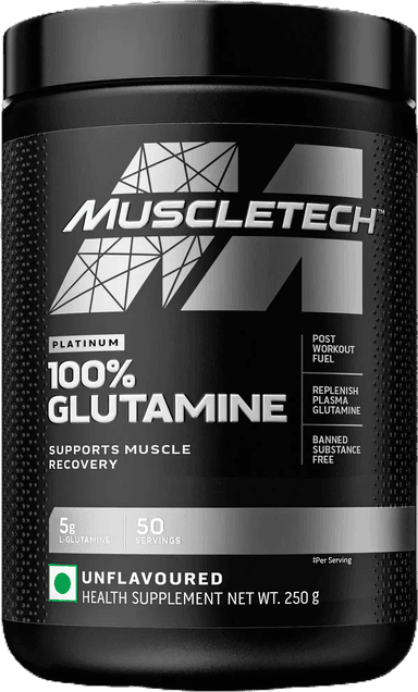 Muscletech glutamine unflavoured 250g main