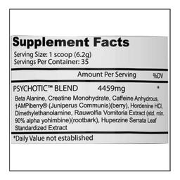 Insane Labz Psychotic Pre-Workout Nutrition
