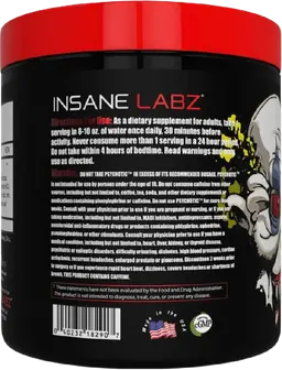 How to use Insane Labz Psychotic Pre Workout