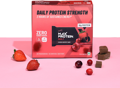 Ritebite Max Protein 10gm Protein Bar Choco Berry